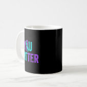 Mug You Teal Purple Ribbon Suicide Prevention Awarenes (Devant gauche)