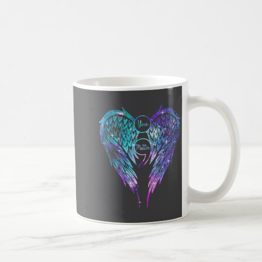 Mug You Wings Suicide Prevention Awareness (on Back) (Droite)