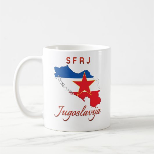 Mug Yougoslavie/Jugoslavija (Gauche)
