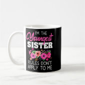 Mug Youngest Sister Shirt Rules Don't Apply To Me Matc (Gauche)