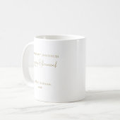Mug Your Legacy Continues Personalized Retirement Gift (Devant gauche)