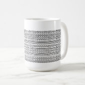 Mug Your Own Words, Quote, Joke Custom Hidden Message (Devant droit)