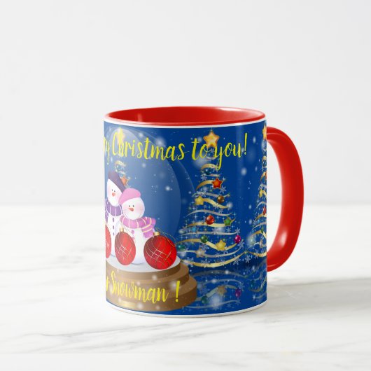 Mug Your Snowman (Devant droit)