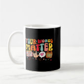 Mug Your Words Speech Therapy Language Pathologist Slp (Gauche)