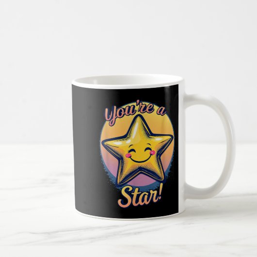 Mug You're A Star Compliment Day Motivational Design  (Droite)