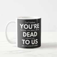 You're dead to Us, coworker going away, Funny