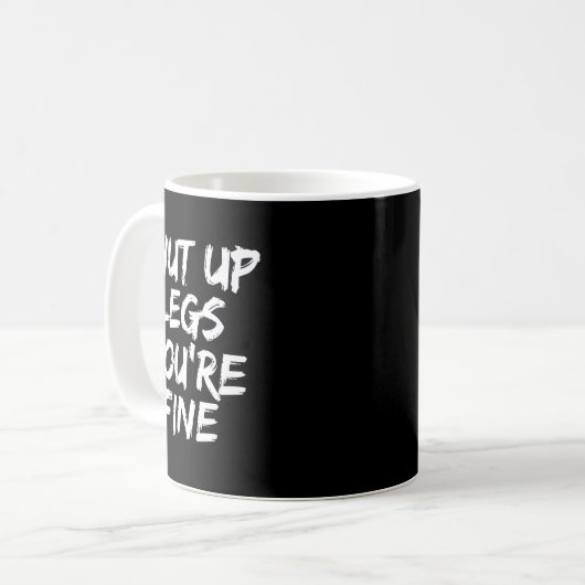 Mug You're Fine Funny Running  (Devant gauche)