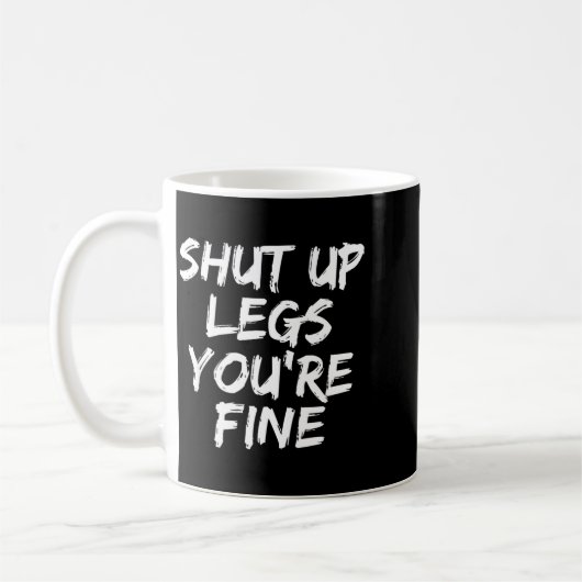 Mug You're Fine Funny Running  (Gauche)