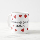 Mug You're my favorite person (Devant gauche)