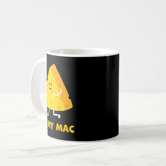 Mug You're The Cheese To My Mac Funny Matching Couples (Devant gauche)