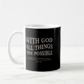 Mug Youth With God All Things Are Ssible Christian Gir (Gauche)