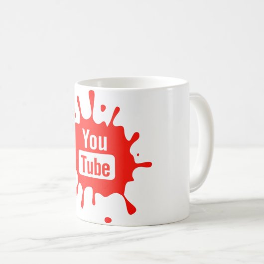 Mug YouTube (Devant droit)