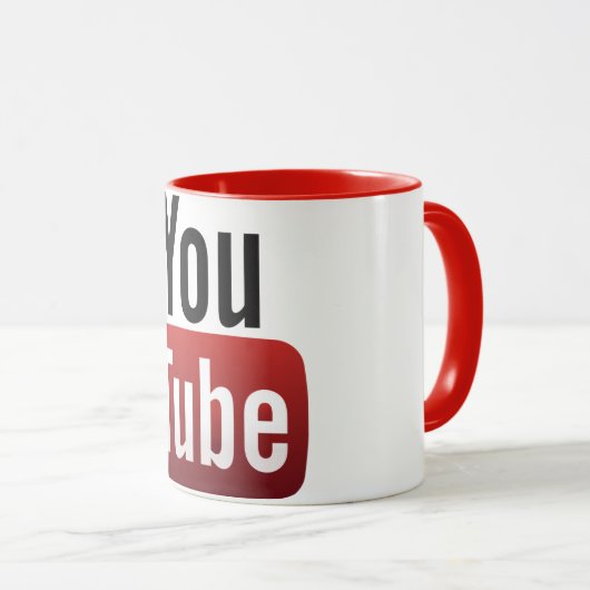 Mug YouTube (Devant droit)