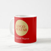 MUG YOUTUBE AVATAR LOGO NOM DU CANAL (Devant gauche)