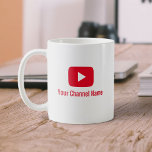 Mug Youtube Channel Vlogger Youtuber<br><div class="desc">Youtube Channel Vlogger Youtuber Mugs.</div>