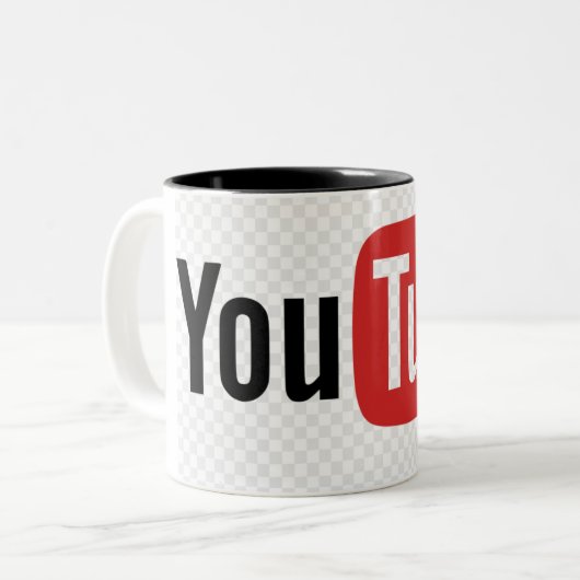 Mug YouTube de haute qualité (Devant gauche)