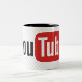 Mug YouTube de haute qualité (Centre)