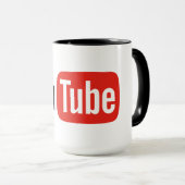 Mug YouTube de haute qualité (Devant droit)