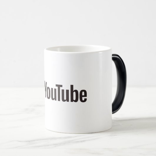 Mug YouTube de haute qualité (Devant droit)