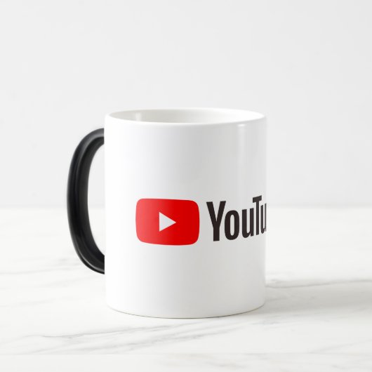 Mug YouTube de haute qualité (Devant gauche)