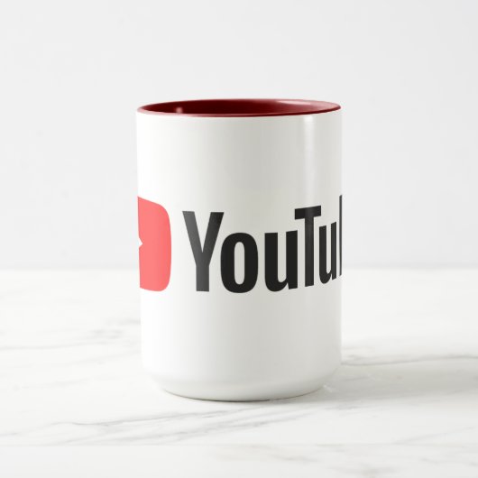 Mug Youtube haute qualité (Centre)