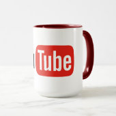 Mug YouTube haute qualité (Devant droit)