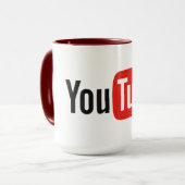 Mug YouTube haute qualité (Devant gauche)