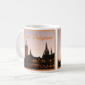 Mug Ypres Cloth Hall, Belgique par nuit (Devant gauche)