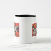 Mug Ypsilanti, Michigan - Scènes de grandes lettres (Centre)