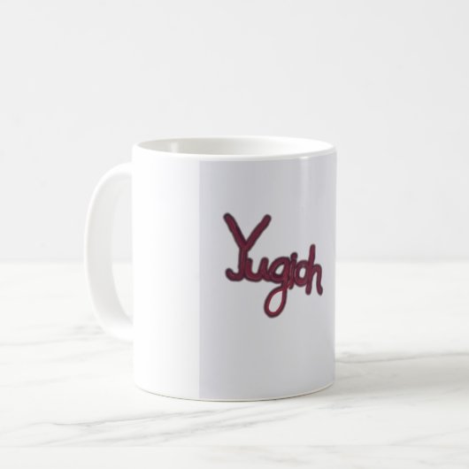 Mug Yugioh : Conception minimaliste (Devant gauche)