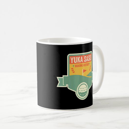 Mug Yuka Saso Golfer Ado philippin Japonais Gol (Devant droit)