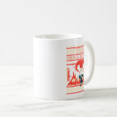 Mug Yule Shall Not P Fantasy Wizard Holiday Pun Funny (Devant droit)