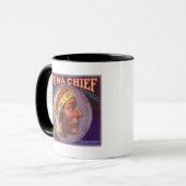 Mug Yuma Chief Orange LabelRedlands, CA (Devant gauche)