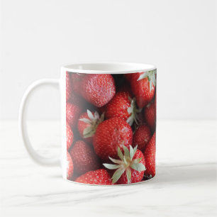 Mug Yummy Red Vibrant Motif fraise