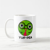 Mug Yup Pea Funny Yuppie Veggie Pea Pun (Gauche)