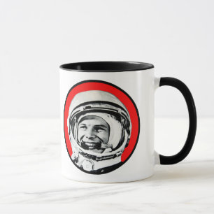Mug Yuri Gagarin - héros et cosmonaute soviétiques
