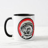 Mug Yuri Gagarin - héros et cosmonaute soviétiques (Gauche)