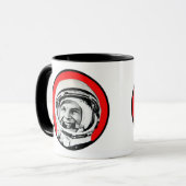Mug Yuri Gagarin - héros et cosmonaute soviétiques (Devant gauche)