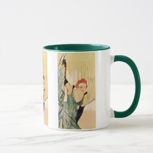 Mug Yvette Guilbert, Henri de Toulouse-Lautrec (Droite)