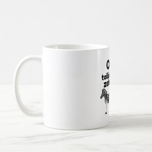 Mug Z est pour Zebra (Gauche)
