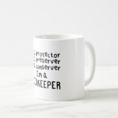 Mug Z est pour Zookeeper (Devant droit)