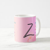 Mug "Z" initial (11oz) (Devant droit)