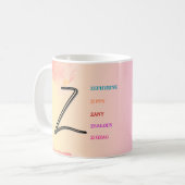 Mug "Z" initial (11oz) (Devant gauche)