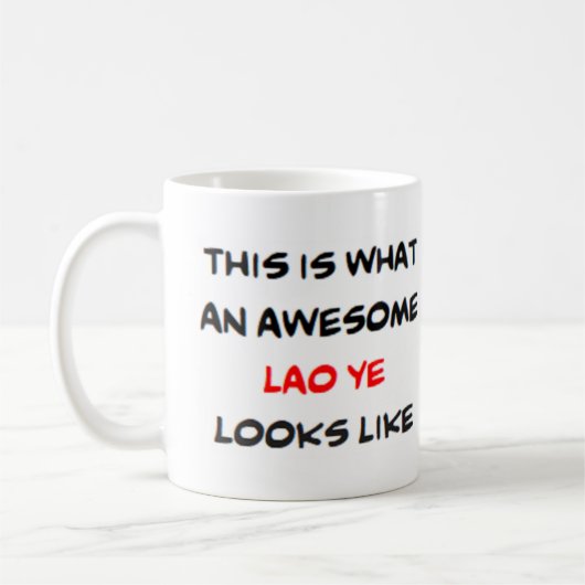 Mug z lao ye, génial (Gauche)