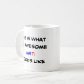 Mug z mati, génial (Devant gauche)