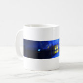 Mug Z Monogramme Cool de grunge typographique (Devant gauche)