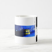 Mug Z Monogramme Cool de grunge typographique (Centre)