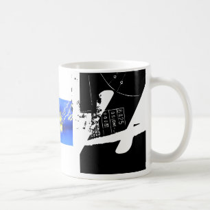 Mug Z Monogramme Cool de grunge typographique