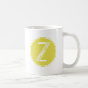 Mug Z Monogramme floral initial
