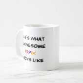 Mug z papik, génial (Devant gauche)